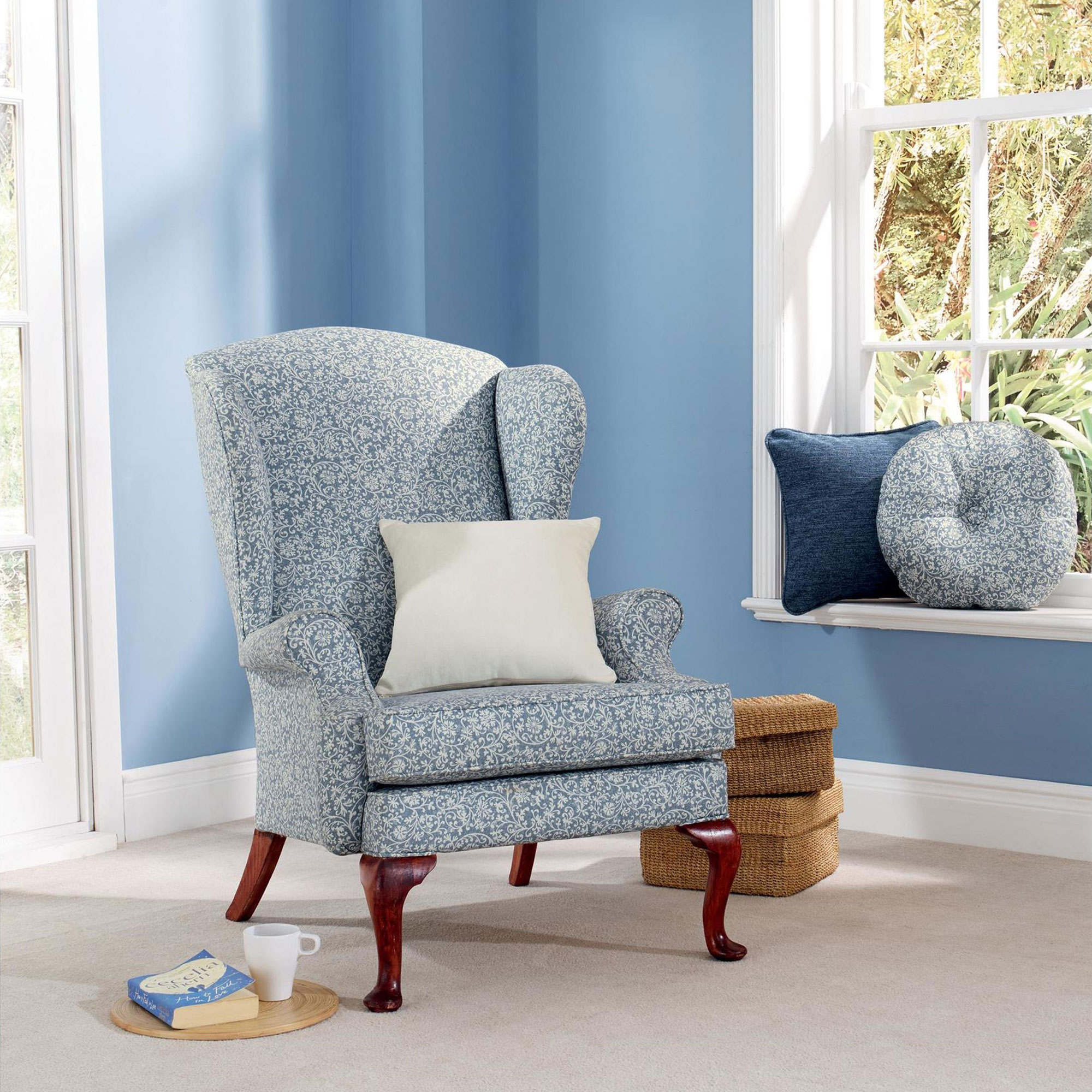 Fabric Details ashcott wedgwood Fabrics Range by Plumbs