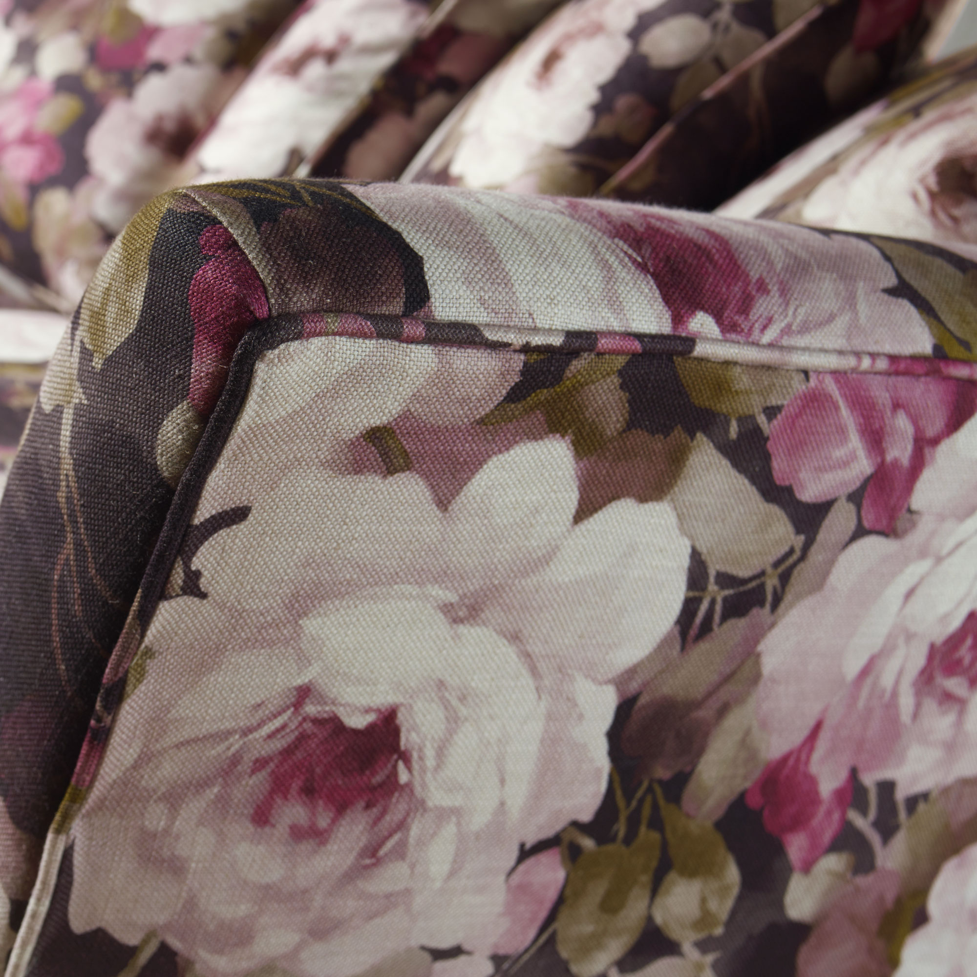 Fabric Details charlotte 01 blushing magenta Fabrics Range by Plumbs